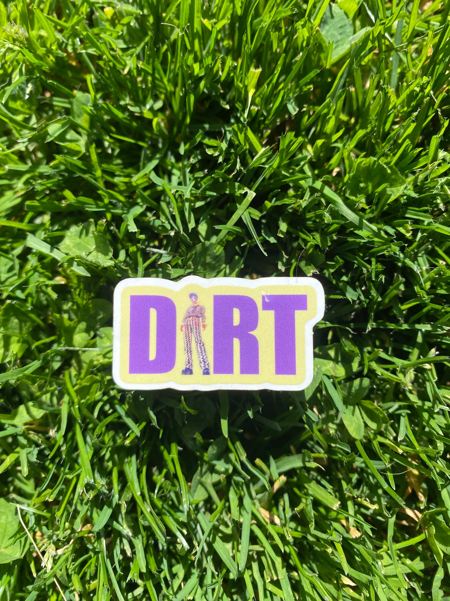DIRT Name Sticker