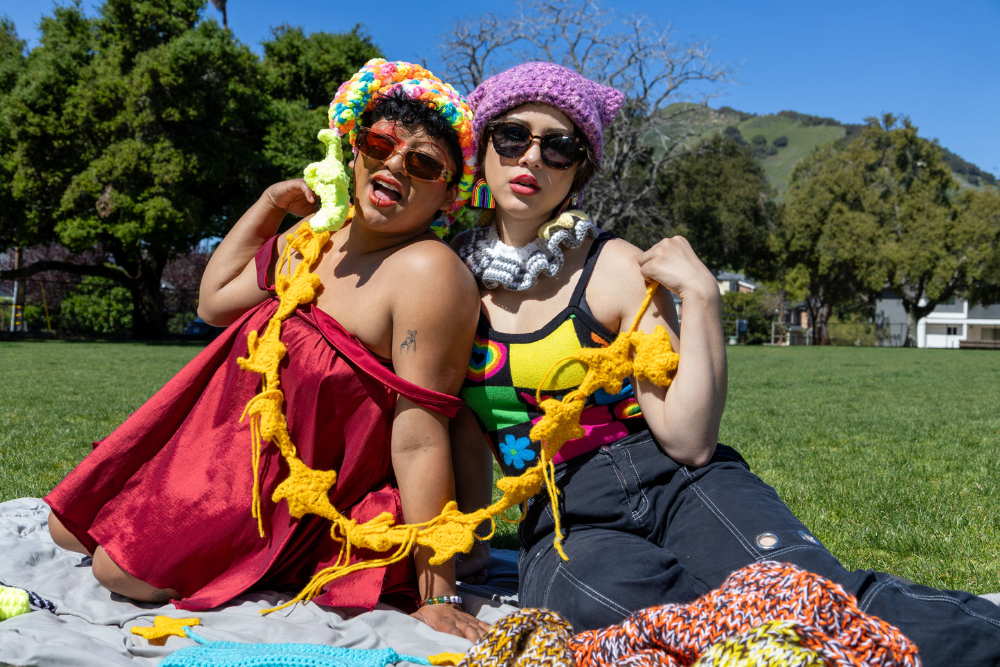 “Patty” and “Selma” Scarf